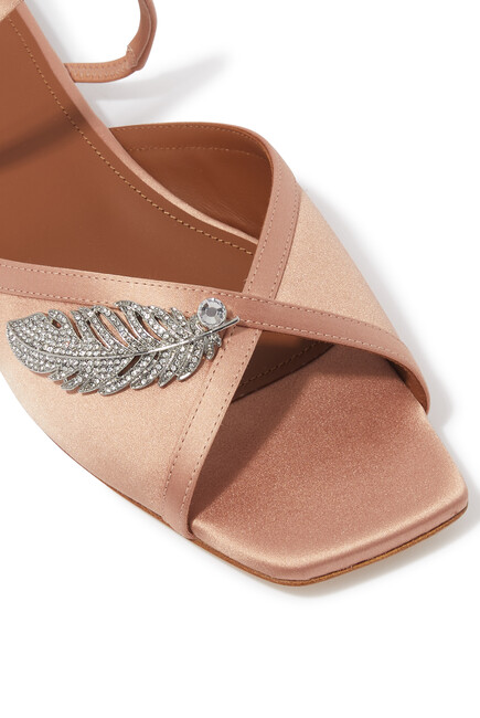 Fion Feather Brooch Sandal